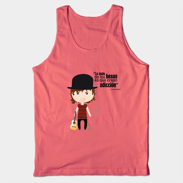 Joaquín Sabina frase Tank Top by Creotumundo